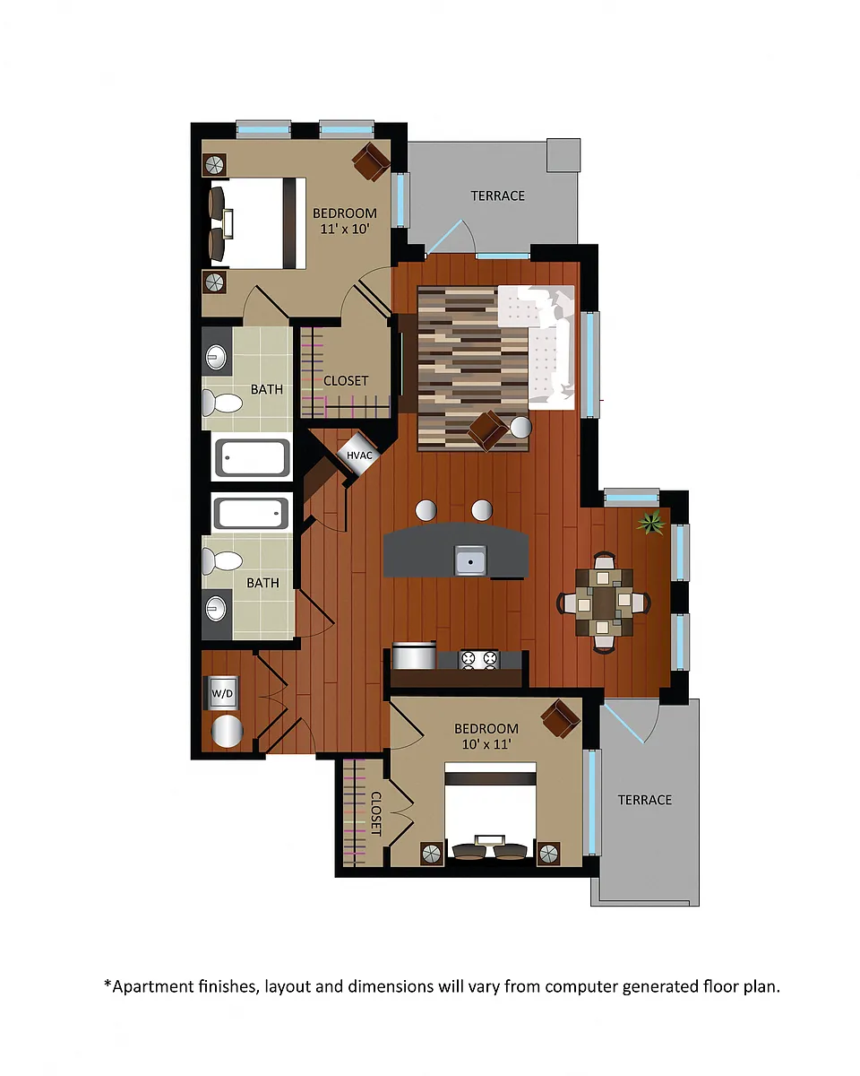 Floor plan B3