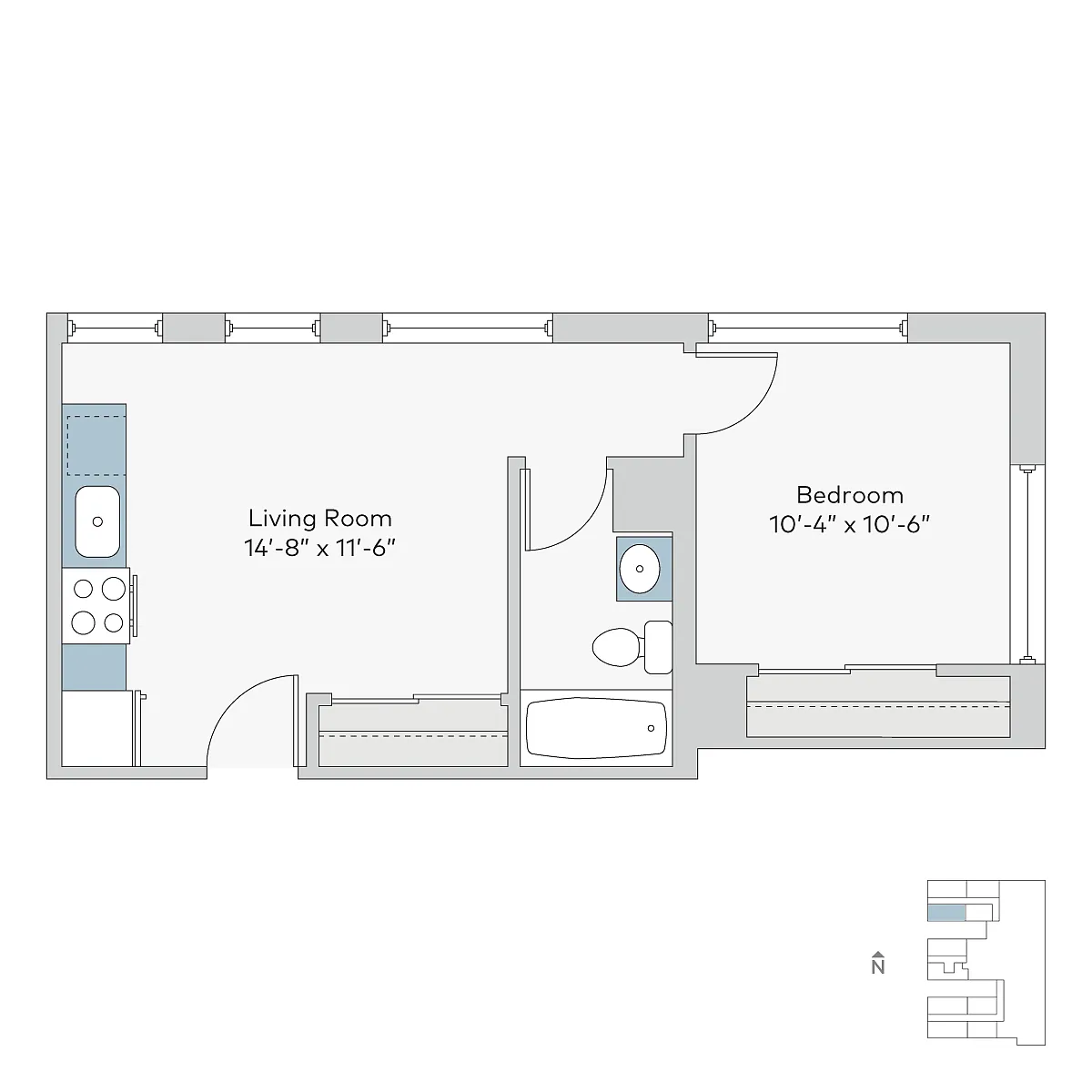 Floor plan amb1T10a