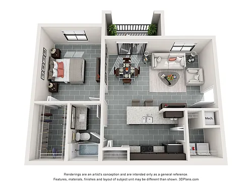 Floor plan A1