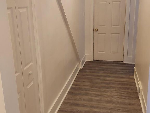 Front door and hallway