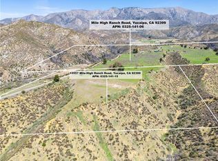13557 Mile High Ranch Rd LOT 11, Yucaipa, CA 92399