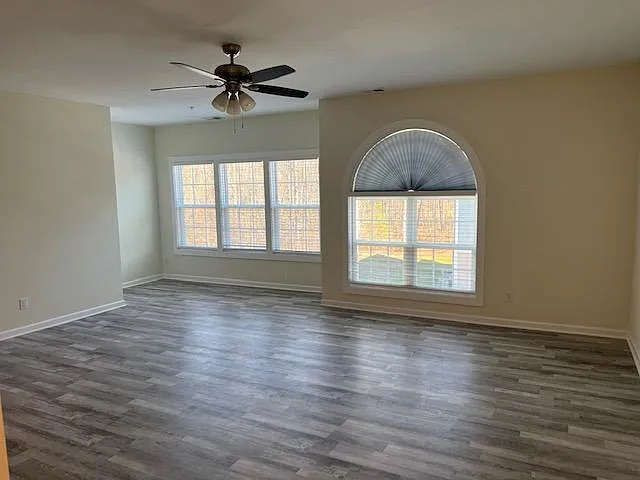 Living Hall with Big Windows
