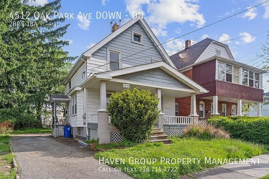 4512 Oak Park Ave| DN, Cleveland, Ohio, 44109 - Spacious 2-bed 1-bath multi-family home! — Photo 2