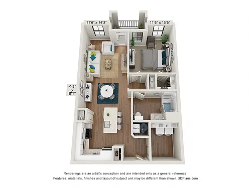 Floor plan Laguna