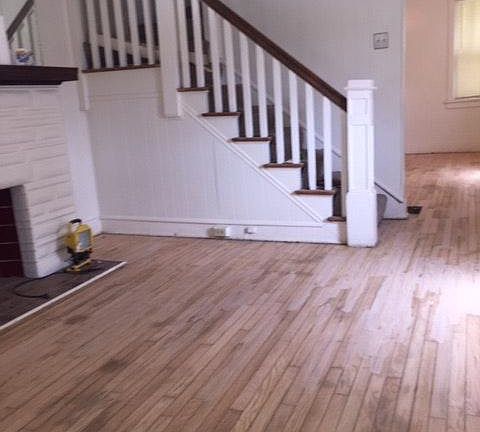Newly updated hardwood floors