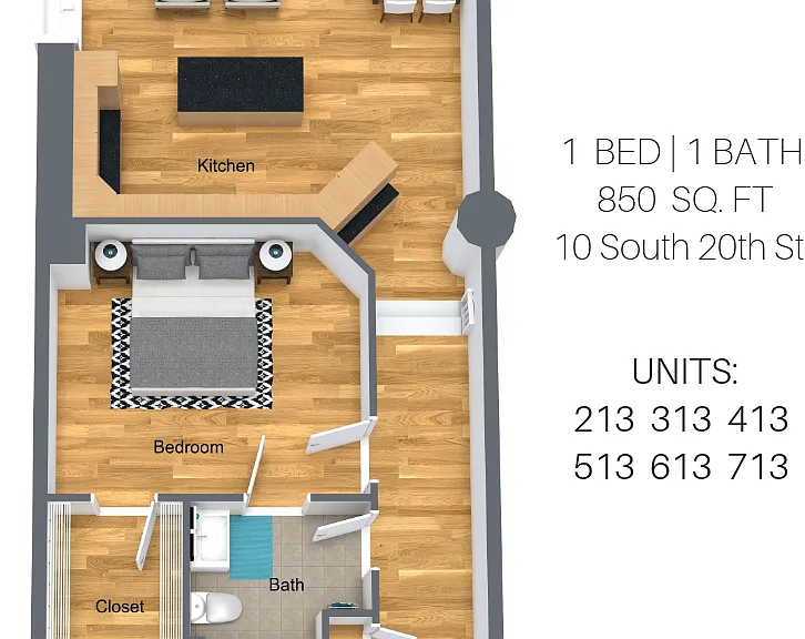 Lofts and Upper Lofts at Canal Walk — Photo 105