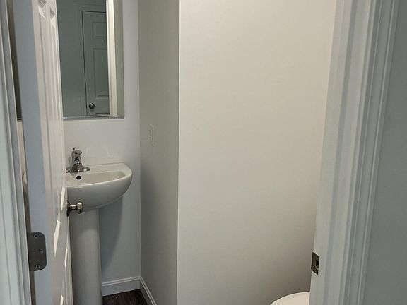 Downstairs powder room