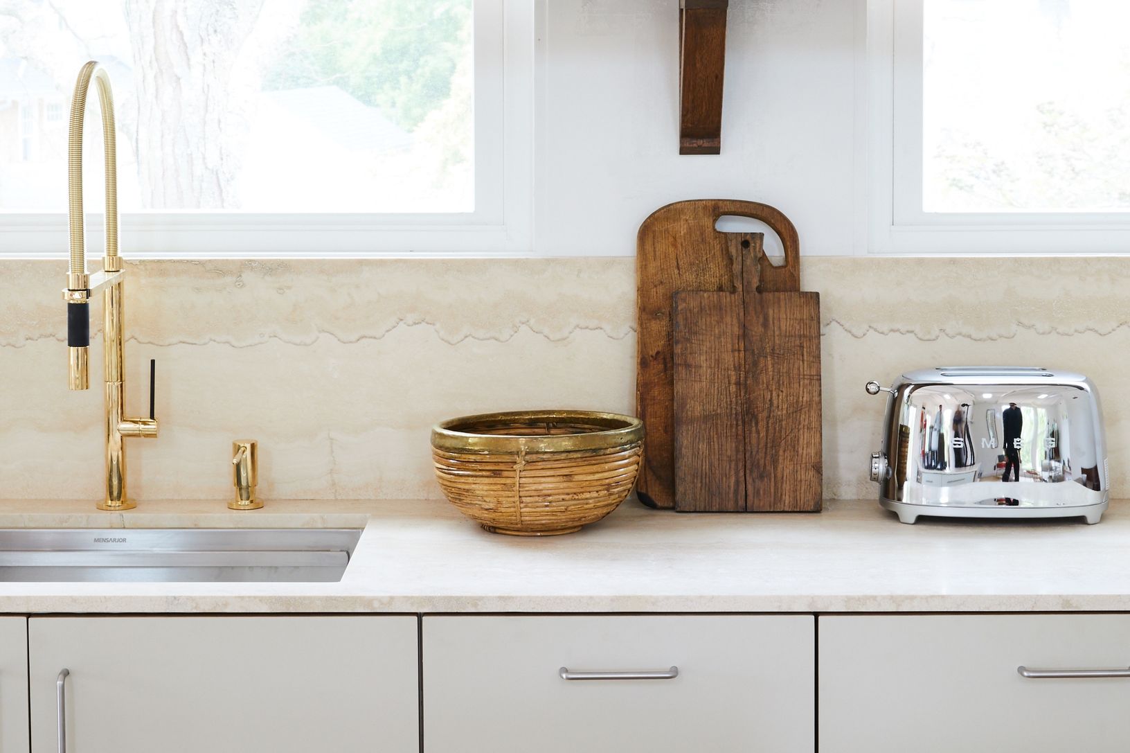  Brass Faucets and Hardware throughout