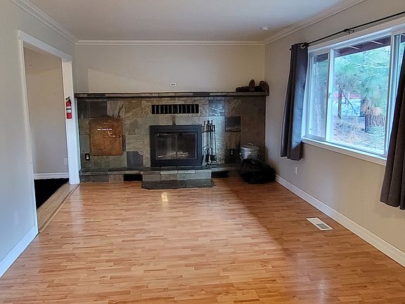 Living room from the entry way
