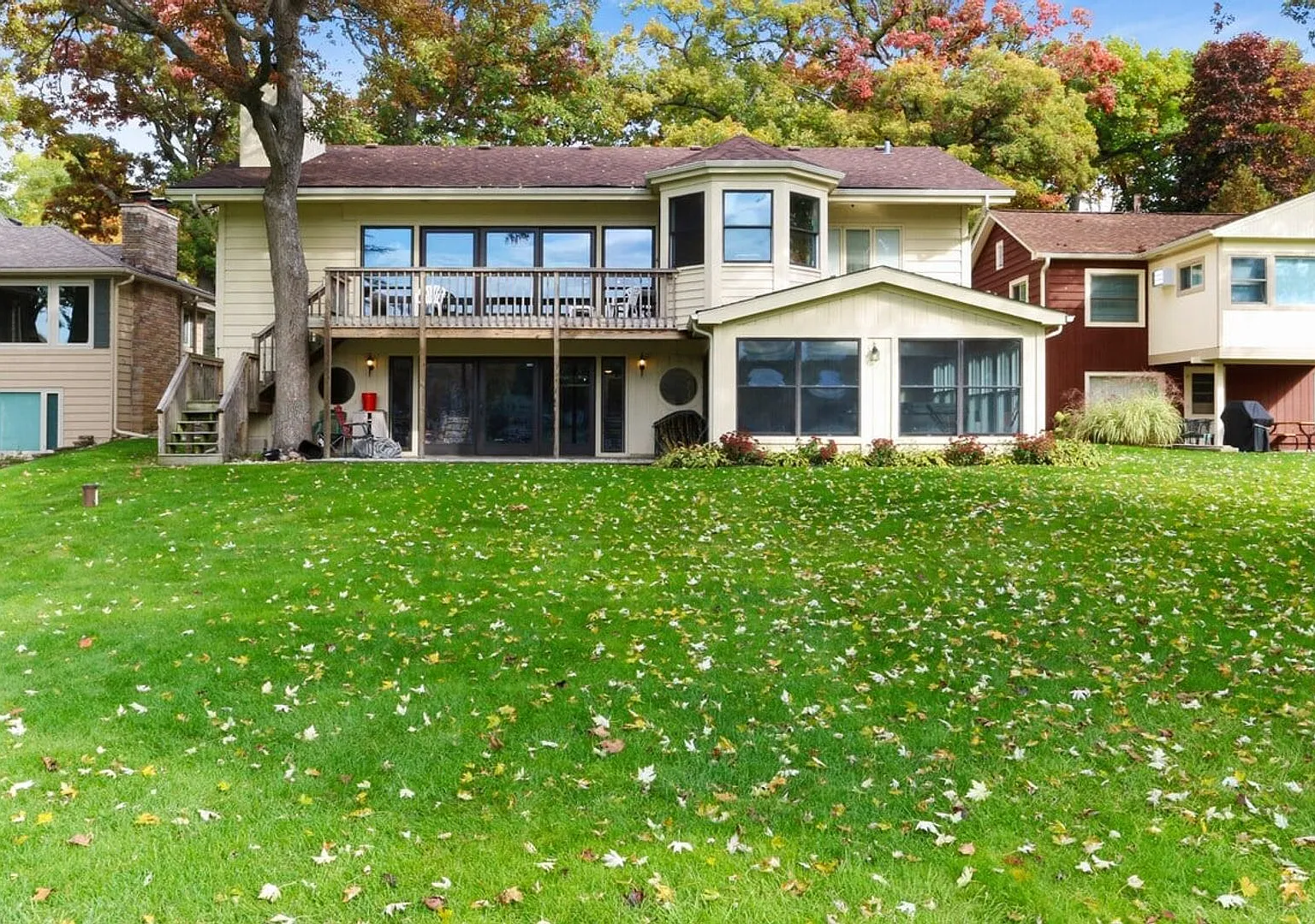 Powers Lake Waterfront Home with Private Pier Available for Monthly Rental — Photo 1