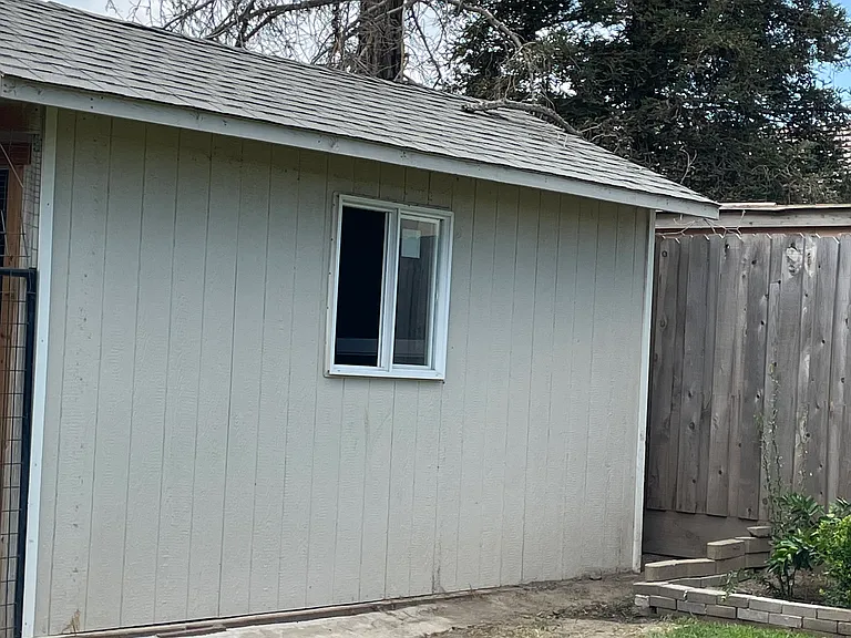 back yard Sheed storage