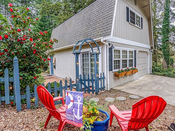 A welcoming entrance for guests or renters
