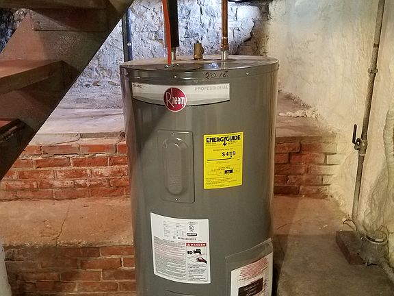 New water heater