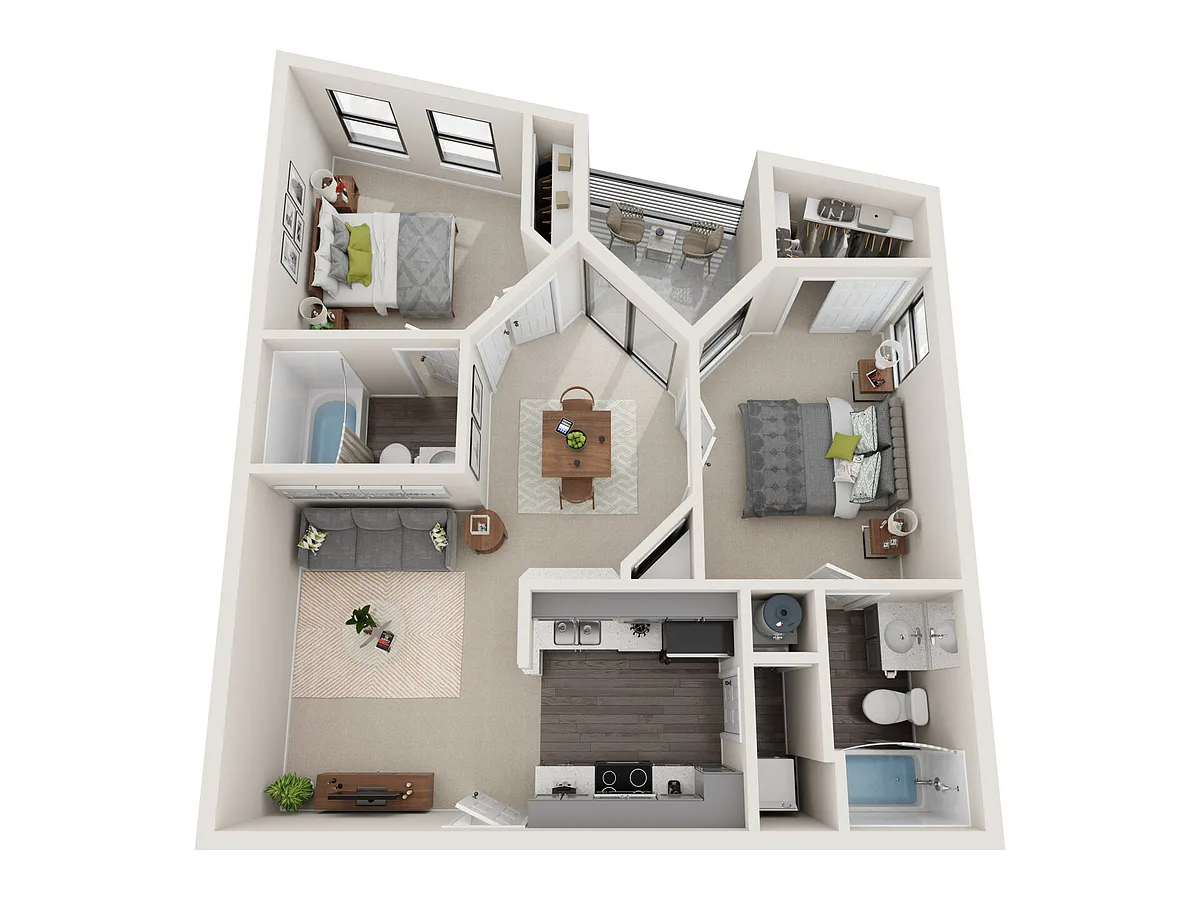 Floor plan B2