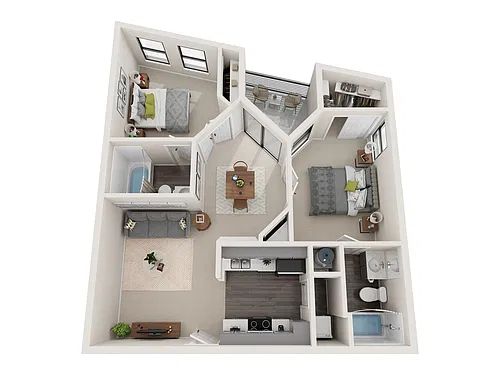 Floor plan B2