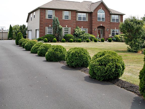 Exterior and driveway