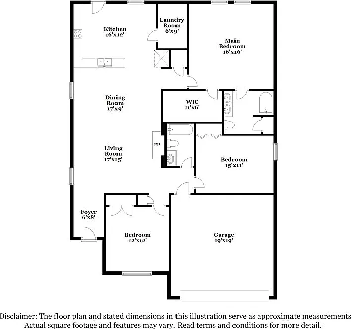 3 bed, 2.0 bath, 1656 sqft, $2,590 — Photo 2