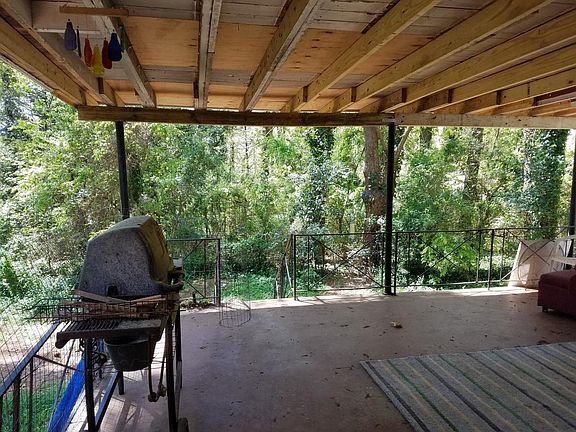 1397 Back porch with green space view