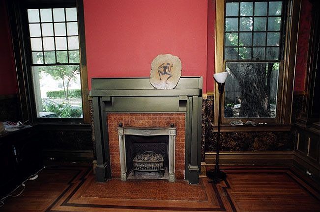 front room fireplace