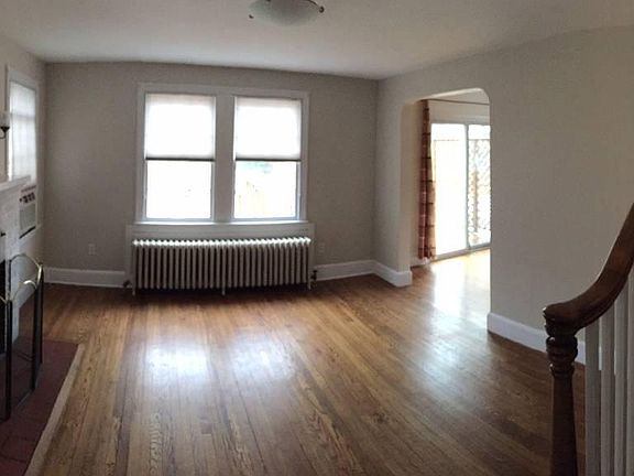 Living Room from Entry with Hardwood Floors