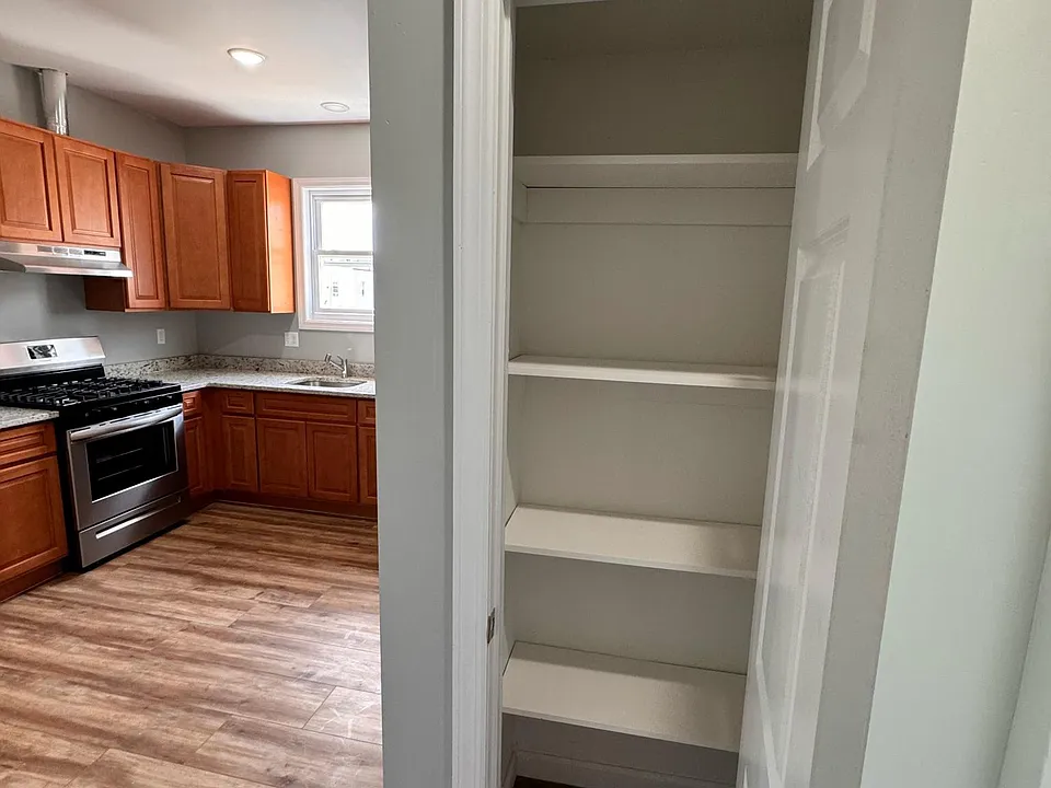 New Kitchen Closet 
New Floors