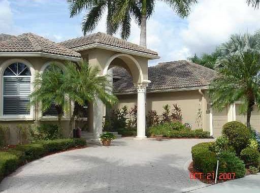 Front - circular driveway