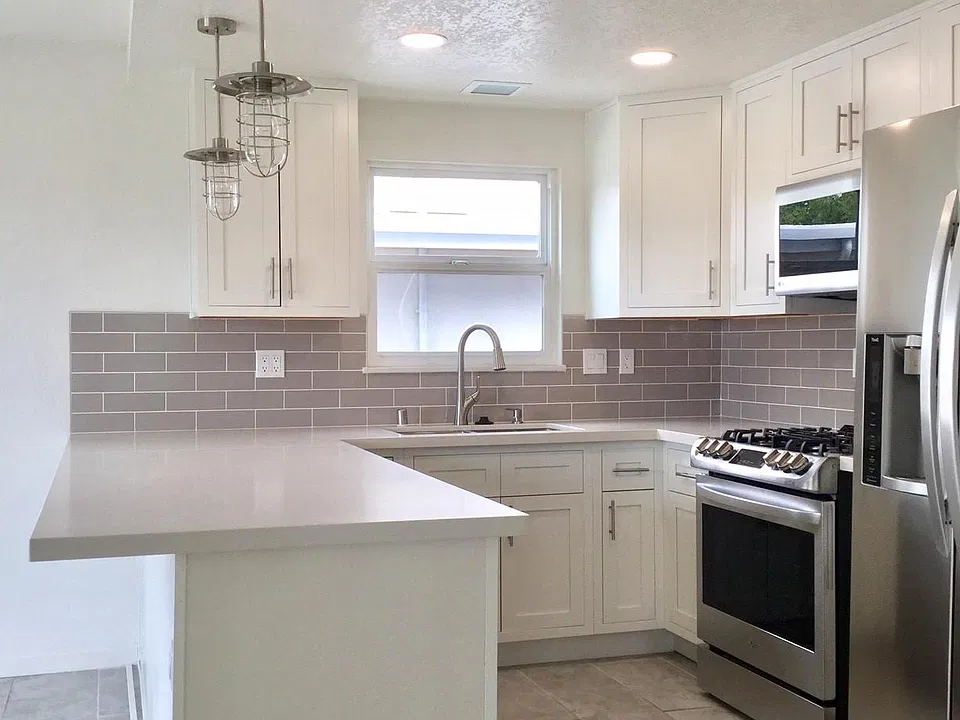 Remodeled kitchen