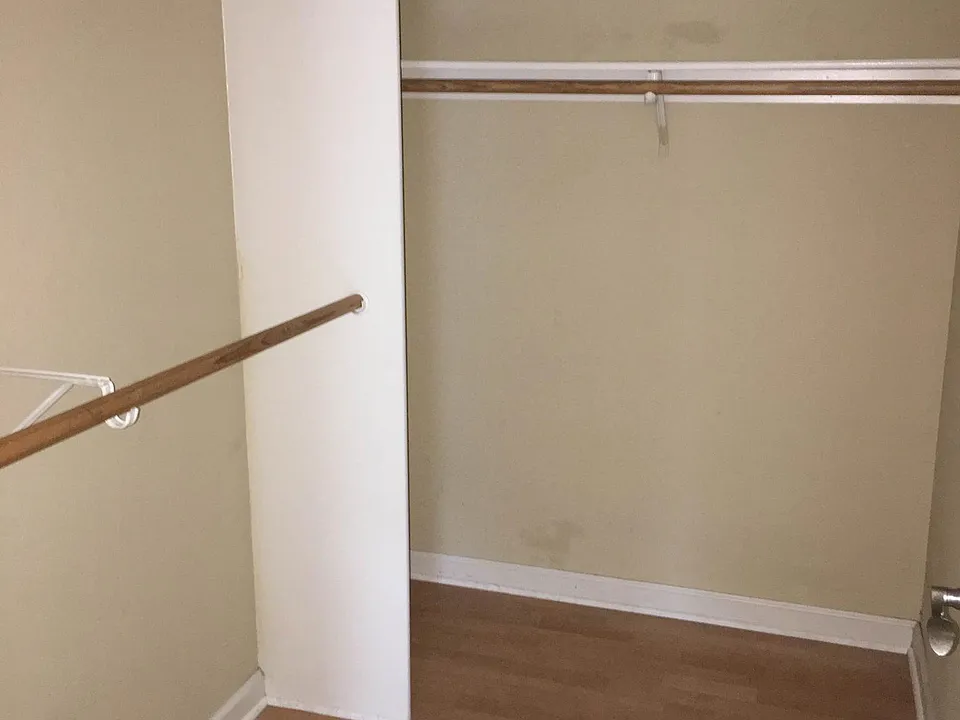 Master bedroom walk-in closet