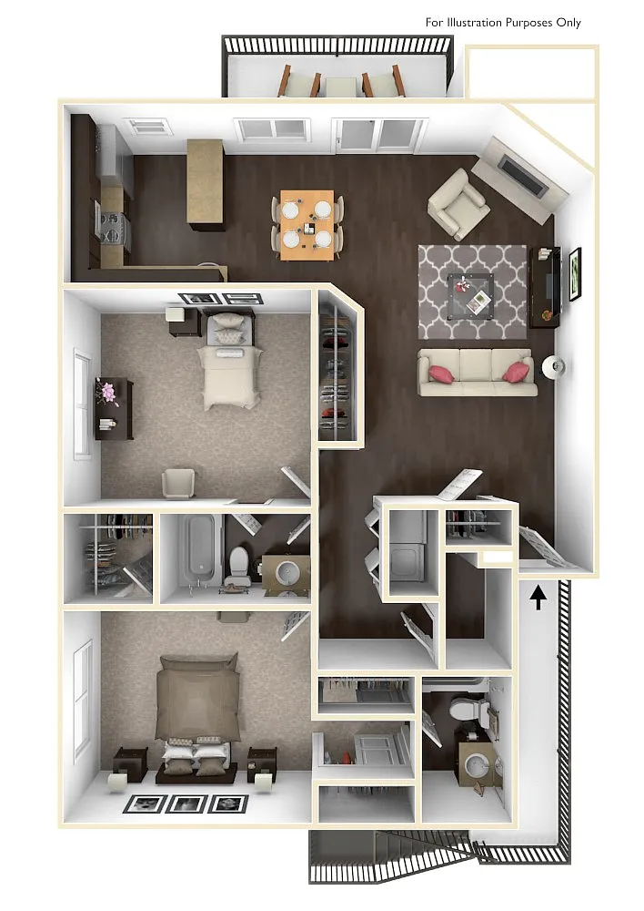 Floor plan B1-A