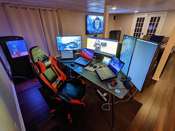 Finished Basement Area