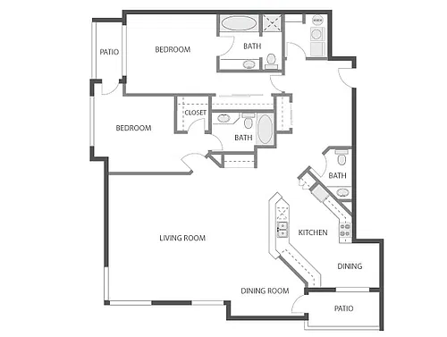 Floor plan C13P