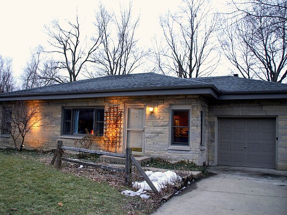 Exterior lighting and professional landscaping