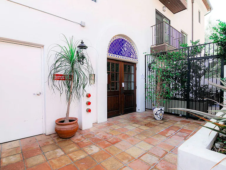 Entrance to Bonita Terrace Apartments.