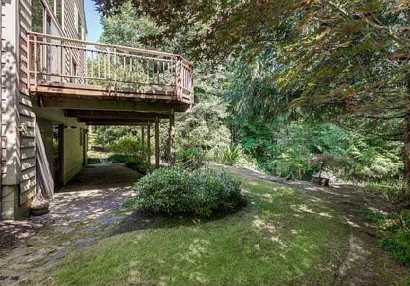 Back of property