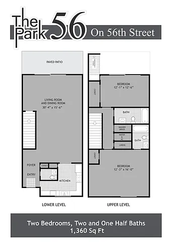 Floor plan 2-1360sqft