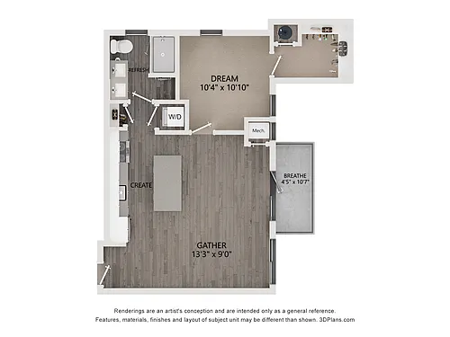 Floor plan A14