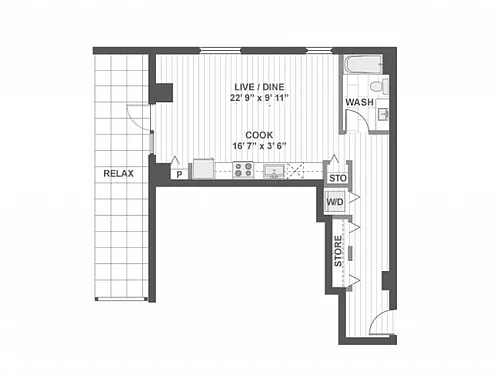 Floor plan E200