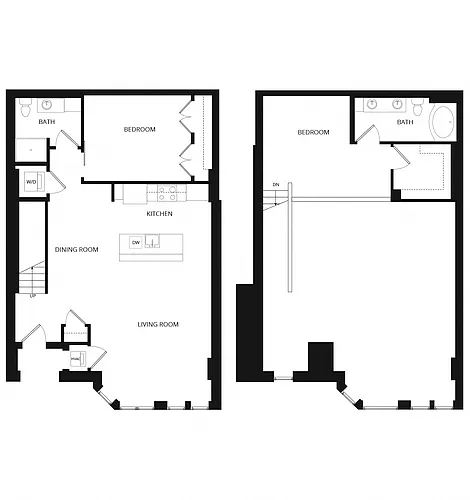 Floor plan Holmes Townhome