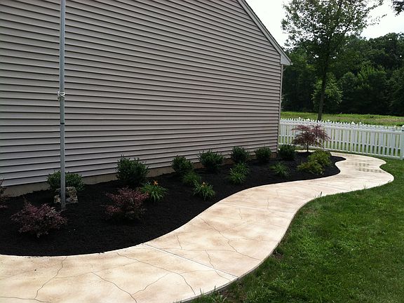 Right side of garage