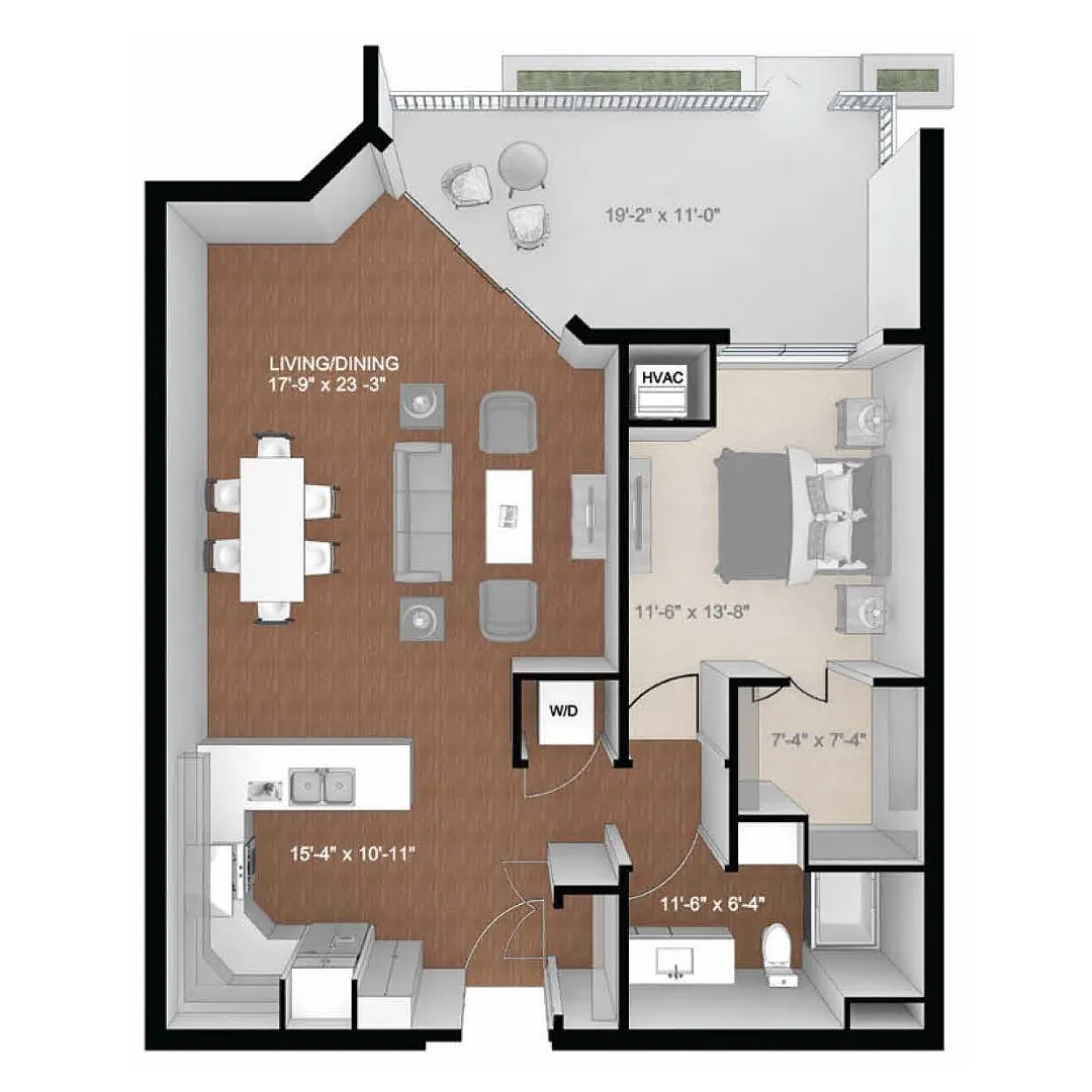 Floor plan Monticello
