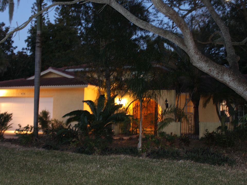 Eastbrook Dr in the evening
