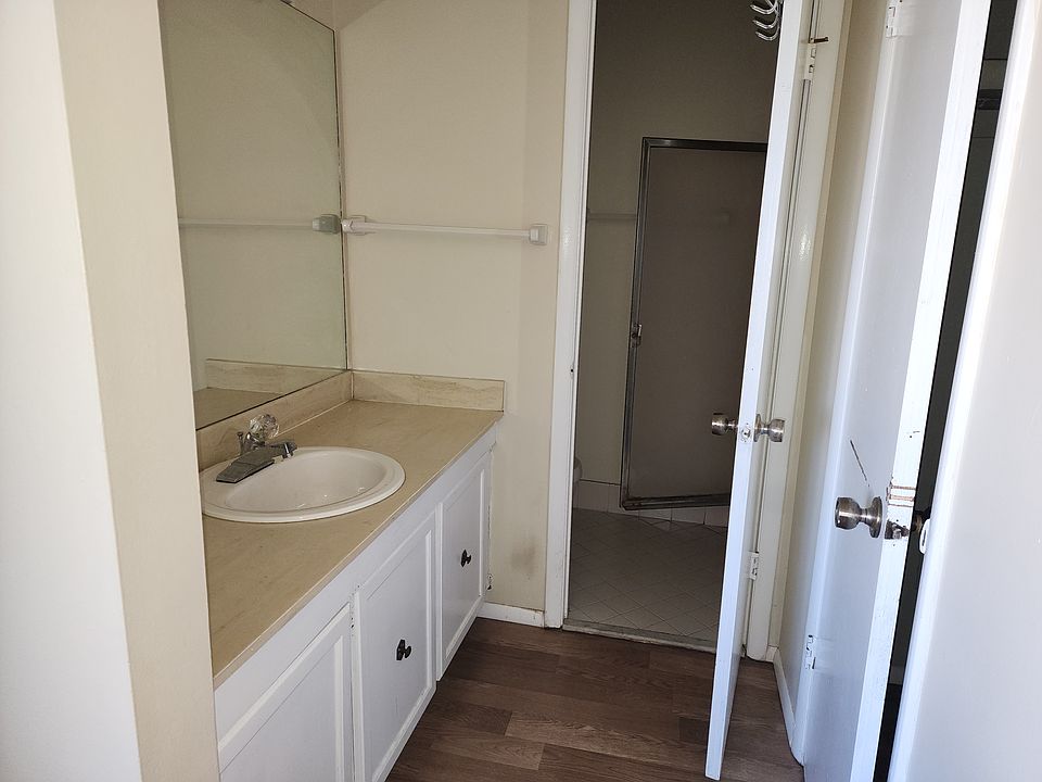 Vanity sink in master bedroom