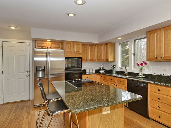 Kitchen with granite and stainless steel