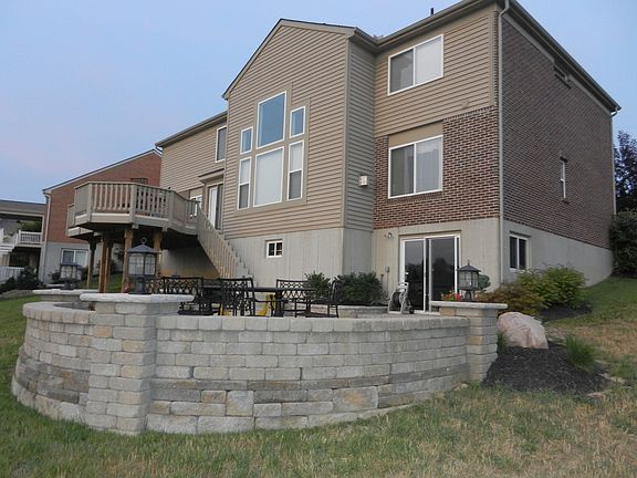 Back yard, deck & patio