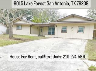 8015 Lake Frst, San Antonio, TX 78239