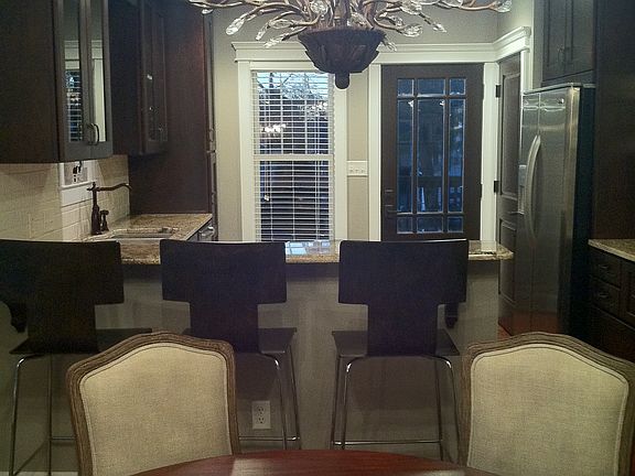 View from DR to kitchen