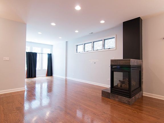 Living Room with gas burning fireplace