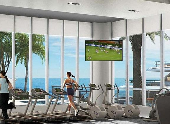 Gym with a great view!