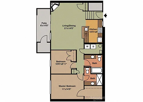 Floor plan Tulip