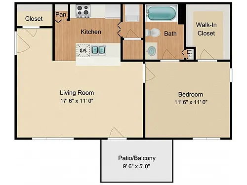 Floor plan Bentwood Redev